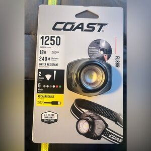 Coast FL86R Headlamp - Black and Gray